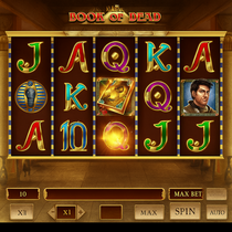 CrownPlay - Book of Dead Slot - Egyiptomi Kaland Játék
