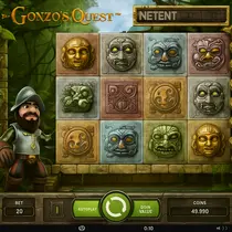 CrownPlay - Gonzo's Quest Slot Game - NetEnt