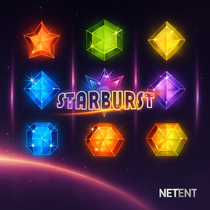 CrownPlay - Starburst Slot Game - NetEnt
