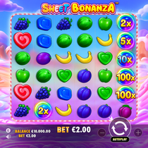 CrownPlay - Sweet Bonanza Slot - Tumble Funkciós Játék